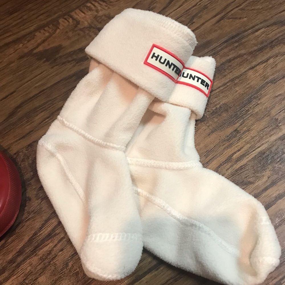 Hunter rain boot sock.